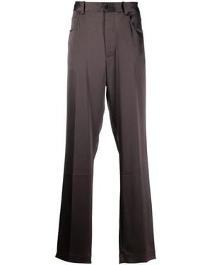 Nanushka Straight Trousers - Grey