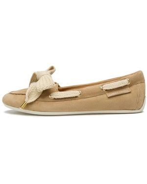 Candice Cooper Ballerina Shoes - Natural