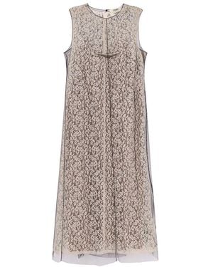 Fendi Midi Dresses - Grey