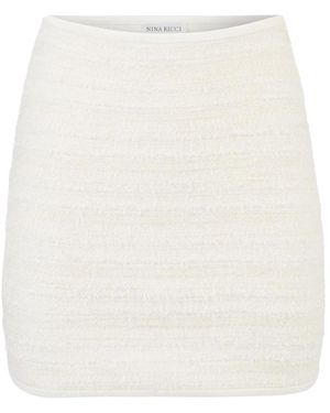 Nina Ricci Short Skirts - Blanc