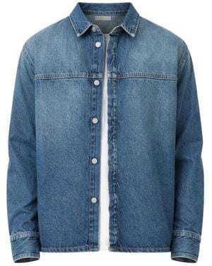 Marcelo Burlon Denim Jackets - Azul