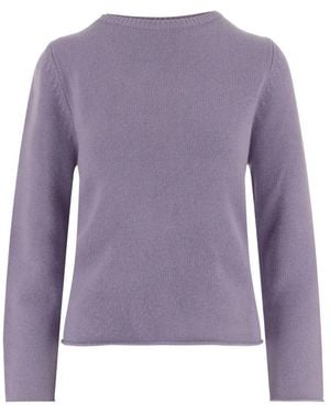 Allude Truien & Vesten ,Paars ,Kasjmier Cashmere Sweater