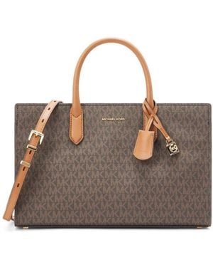 Michael Kors Scarlett Medium Satchel - Bruin