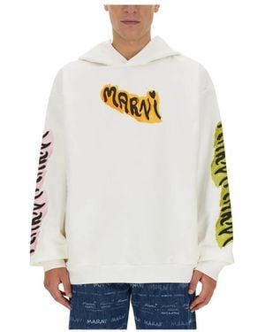 Marni Hoodies - Blanco