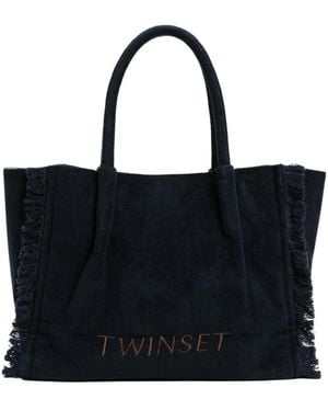 Twinset Tote Bags - Nero