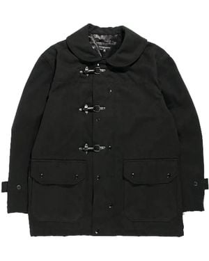 Engineered Garments Short Duffle Jacket Polyester Xs - Black