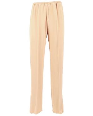 forte_forte Wide Trousers - Natural