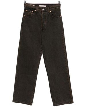 Levi's Gerades Jeans - Schwarz