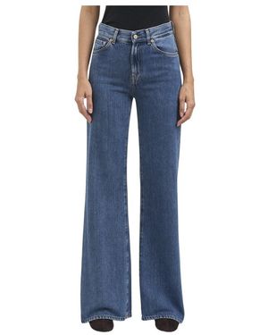 Dondup Amber Denim Broek - Blauw