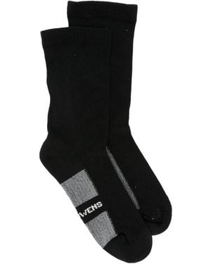 Rick Owens Concordians Glitter Socken - Schwarz
