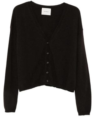 Lisa Yang V-Hals Vest - Zwart