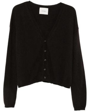 Lisa Yang V-Hals Vest - Zwart
