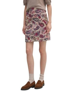 Mos Mosh Rokken ,Veelkleurig ,Katoen Paisley-Print Minirok - Roze