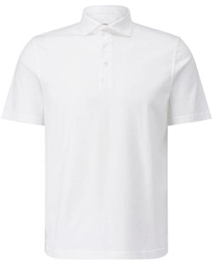 Fedeli Jersey polo shirt klassischer stil - Weiß