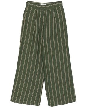 JC Sophie Wide Trousers - Verde