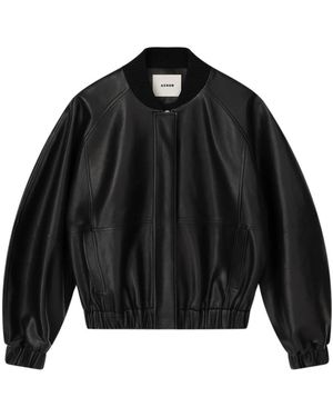 Aeron Leather Jackets - Nero