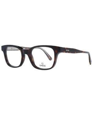 Omega Montatura ottica uomo marrone - Nero