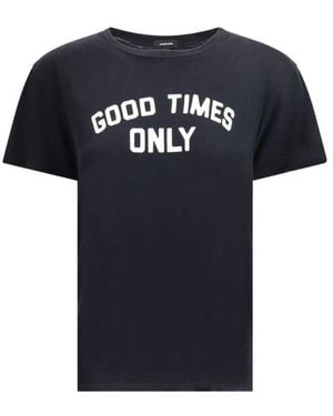 R13 T-Shirts - Bleu