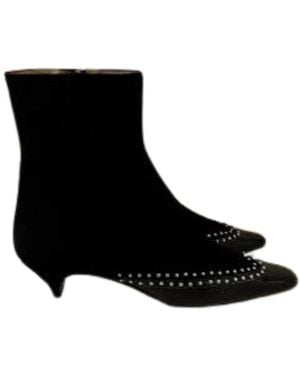 Tiffi Heeled Boots - Black