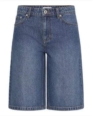 Ichi Denim Shorts - Blue