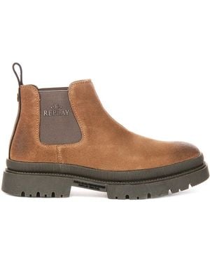 Replay Chelsea Boots - Brown