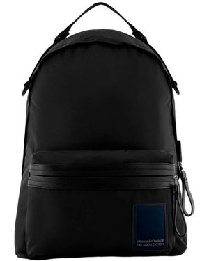 ARMANI EXCHANGE Backpacks - Black