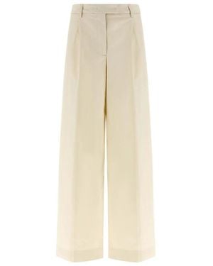 Thelatest Wide Trousers - Natural