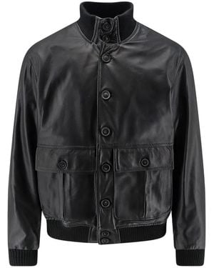DFOUR® Leather Jackets - Nero