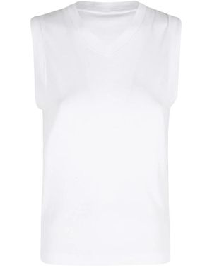 Vince Tops ,Wit ,High V Shell