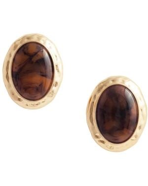 Self-Portrait Earrings - Marron