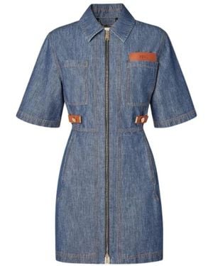 Fendi Short Dresses - Azul