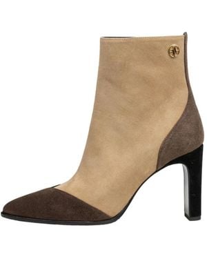 Floris Van Bommel Schoenen ,Leer Maysi Enkellaarsjes - Naturel