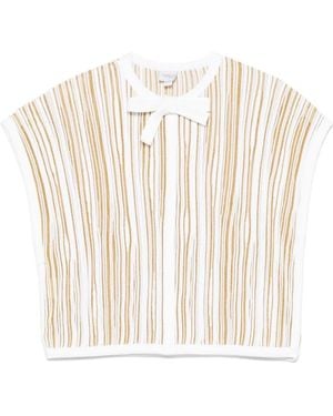 Giambattista Valli Round-Neck Knitwear - White