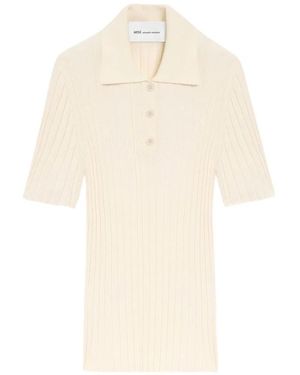 Ami Paris Polo Shirts - Neutro