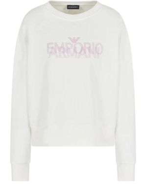 Emporio Armani Sweatshirts - Blanc