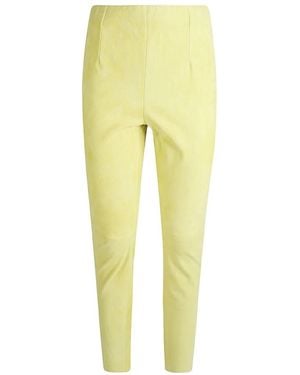 Via Masini 80 Skinny Trousers - Yellow