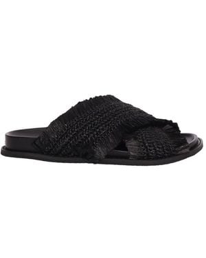 Michael Kors Sliders - Negro