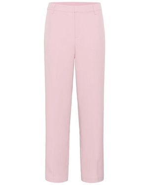 Saint Tropez Straight Trousers - Pink