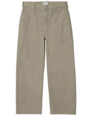 Obey Wide Trousers - Grijs