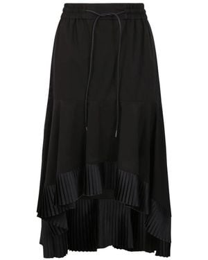 Sacai Midi Skirts - Black