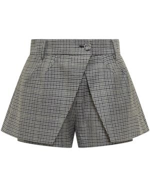 Des Phemmes Short Shorts - Grey