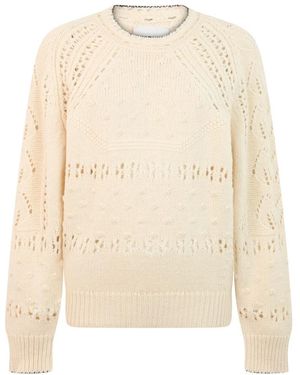 Isabel Marant Round-Neck Knitwear - Natural
