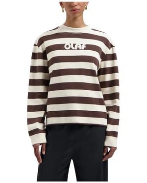 OLAF HUSSEIN Sweatshirts - Negro