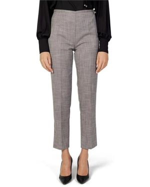 Sandro Ferrone Pantalón gris marl cremallera mujer otoño/invierno