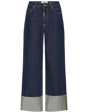 Ball Wide Jeans - Azul