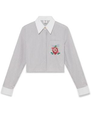 CASABLANCA Shirts - Grey