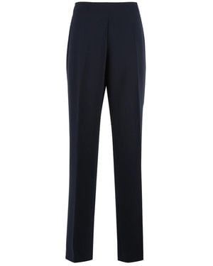 Clips Straight Trousers - Blue