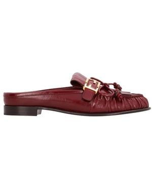 Fendi Mules - Rojo