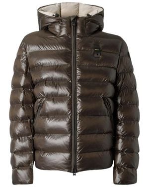 Blauer Winter Jackets - Negro