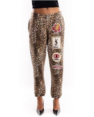 5 PROGRESS Straight Trousers - Marrone